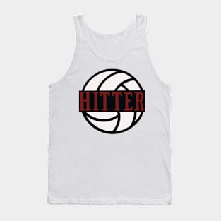 Volleyball hitter red Tank Top